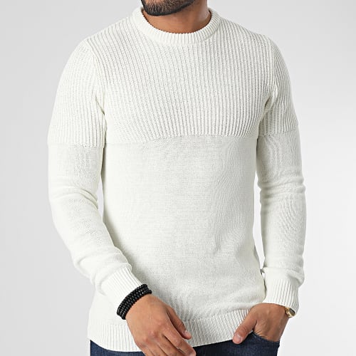 Pull Al Life Reg Knit 22024031 Beige