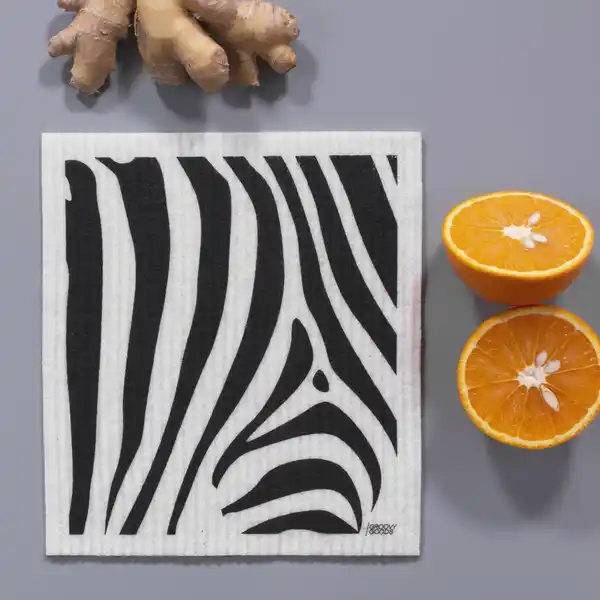 Schwammtuch Zebra
