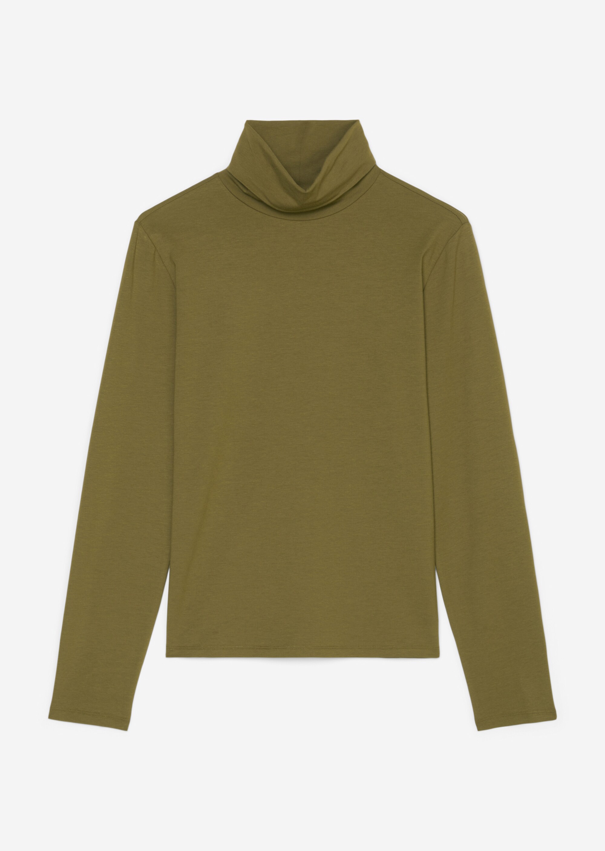 Rollkragen-Longsleeve regularmit TENCEL™ Modal