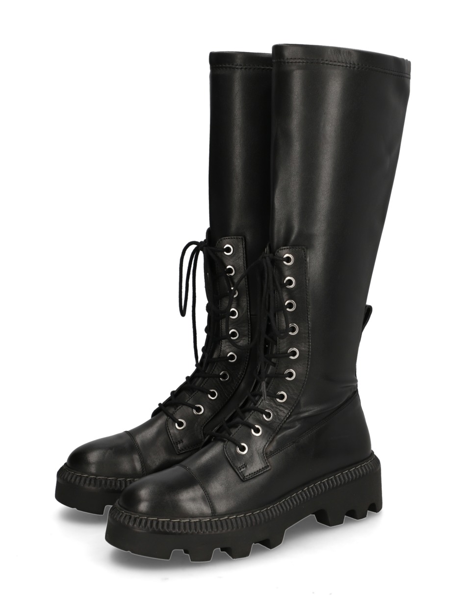 Lederkombination Stiefel