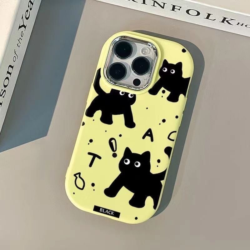 Coolkiss - Katten telefoonhoesje - iPhone 15 Pro Max / 15 Pro / 15 Plus / 15 / 14 Pro Max / 14 Pro / 14 Plus / 14 / 13 Pro Max / 13 Pro / 13 / 13 mini / 12 Pro Max / 12 Pro / 12 / 12 mini / 11 Pro Max / 11 Pro / 11