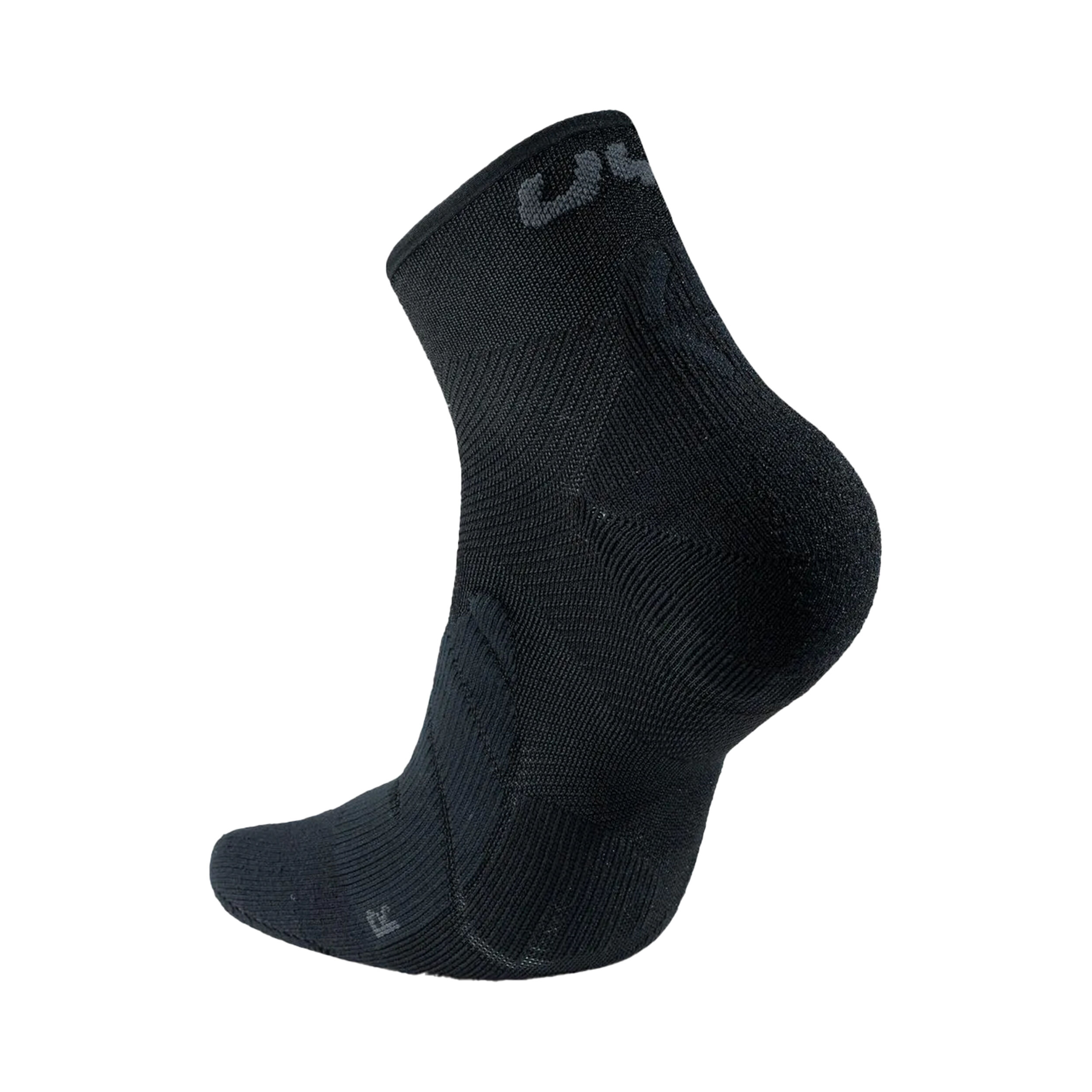 UYN Runner'S Five Low Cut Chaussettes De Running Hommes - Noir
