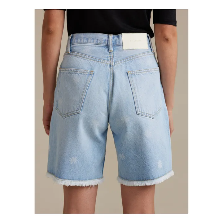 Bellerose Bermuda Pym Coton Bio - Collection Femme | Bleu