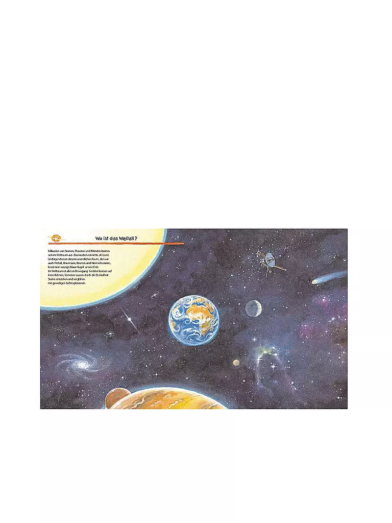 RAVENSBURGER Buch - Wieso Weshalb Warum - Wir entdecken den Weltraum keine Farbe