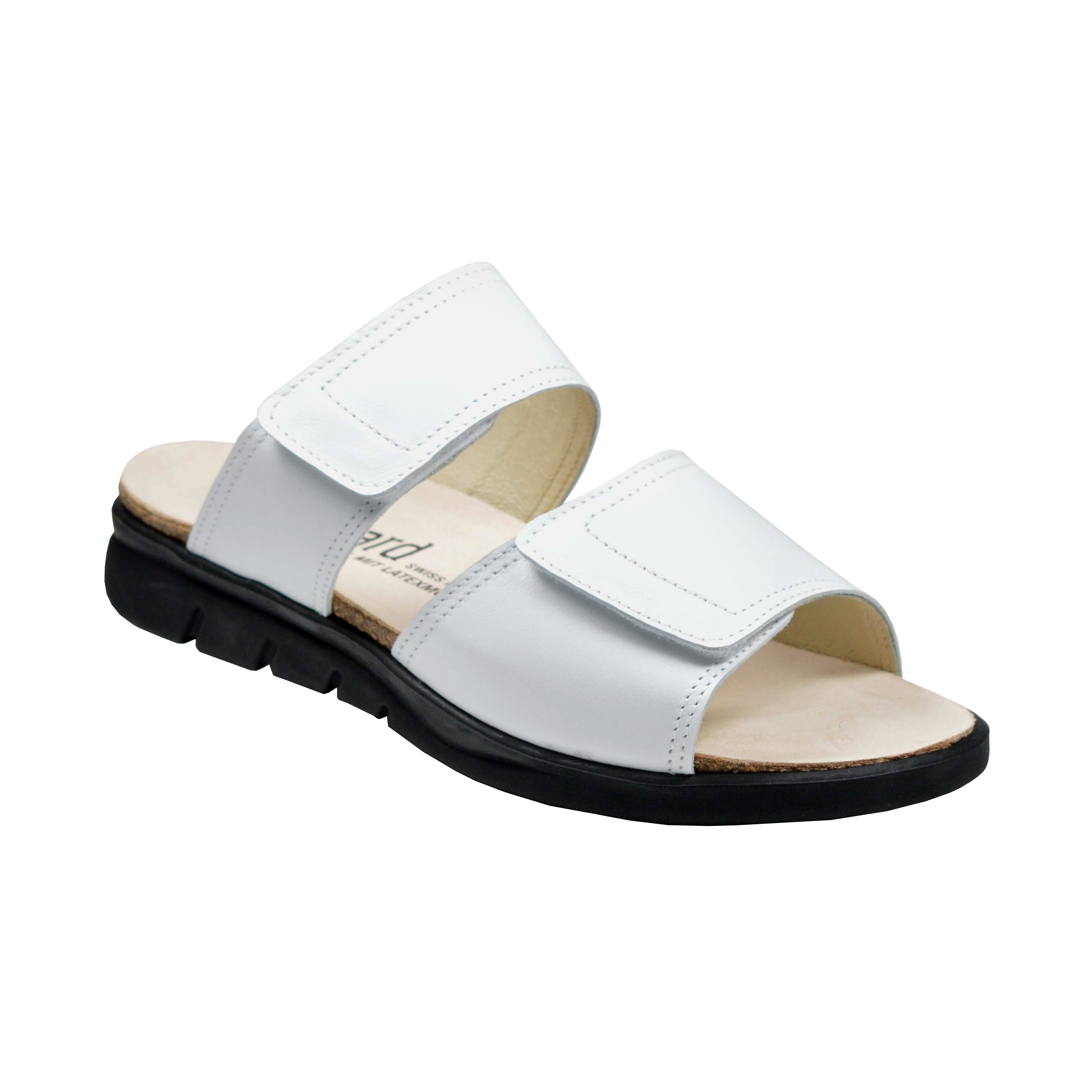 Lienhard Pantolette Nappaleder & Klettverschluss