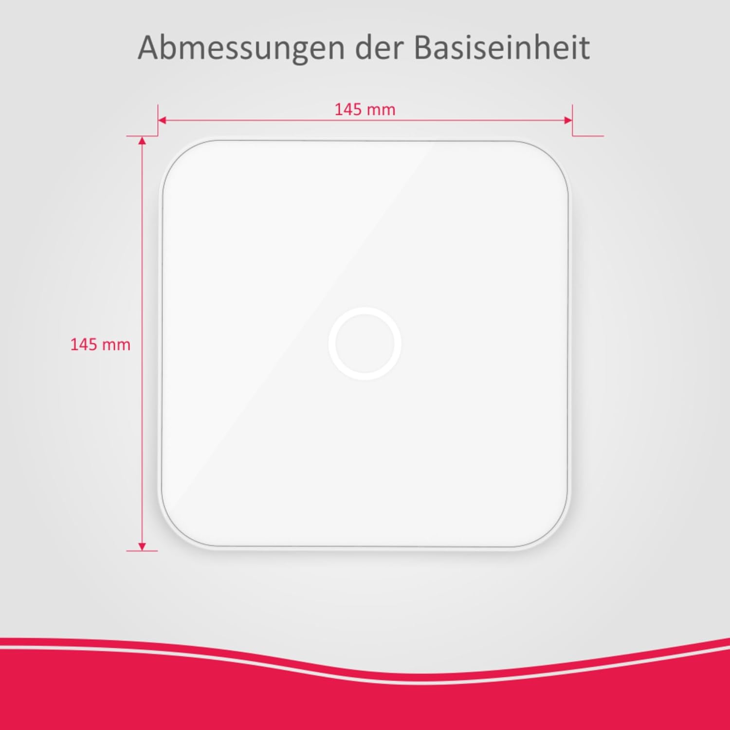 ELRO AS90S Home+ Smart Alarmanlage-WiFi-GSM Funktion-Bestens getestet-Mit Basisstation, Bedieneinheit, Bewegungsmelder, 3X Tür-/Fensterkontakt und Funk Key Ring, Komplettes Set