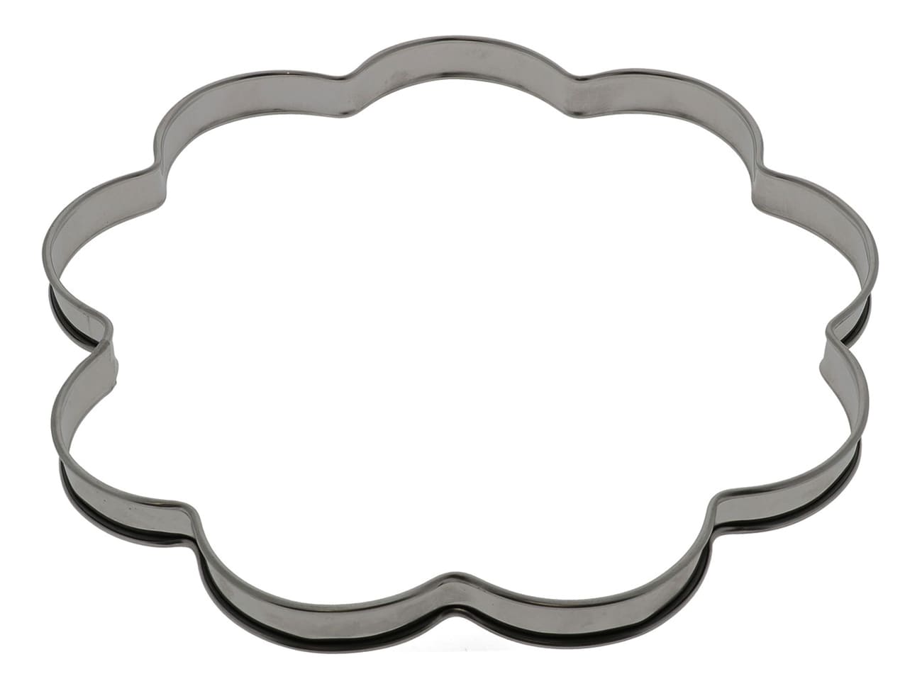 Cercle à tarte forme fleur - ht 2,5 cm - Ø 34 cm - Mallard Ferrière