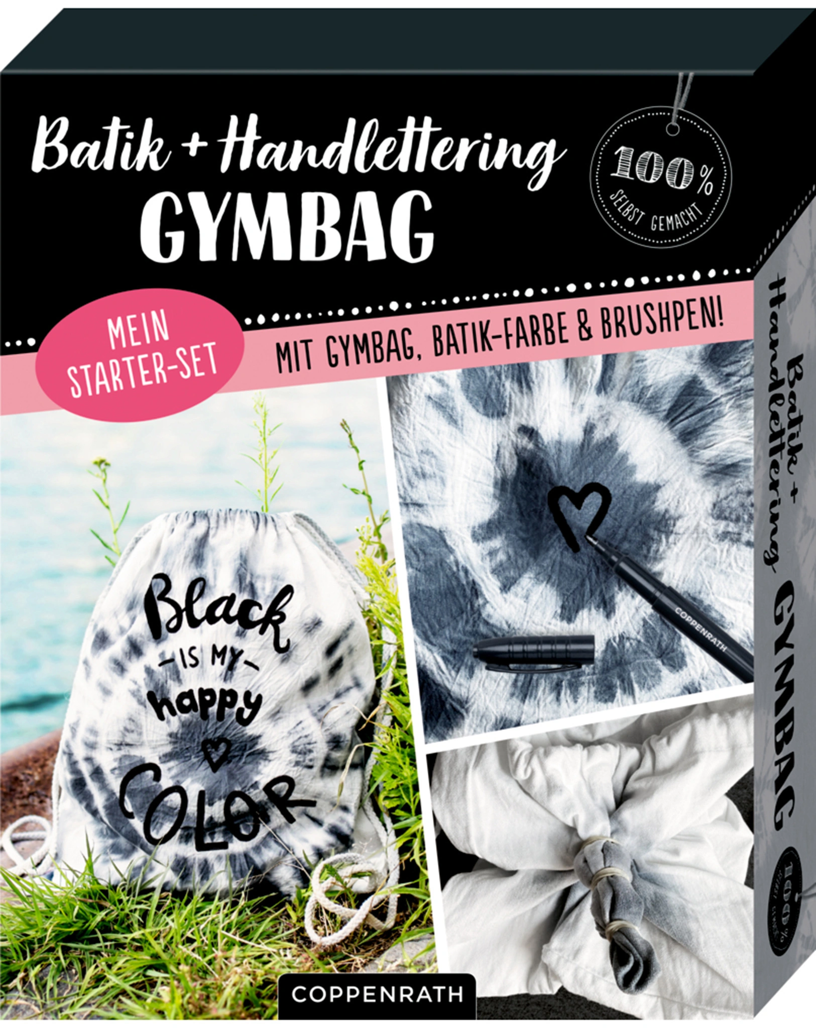 Bastelset BATIK & HANDLETTERING inkl. Gymbag