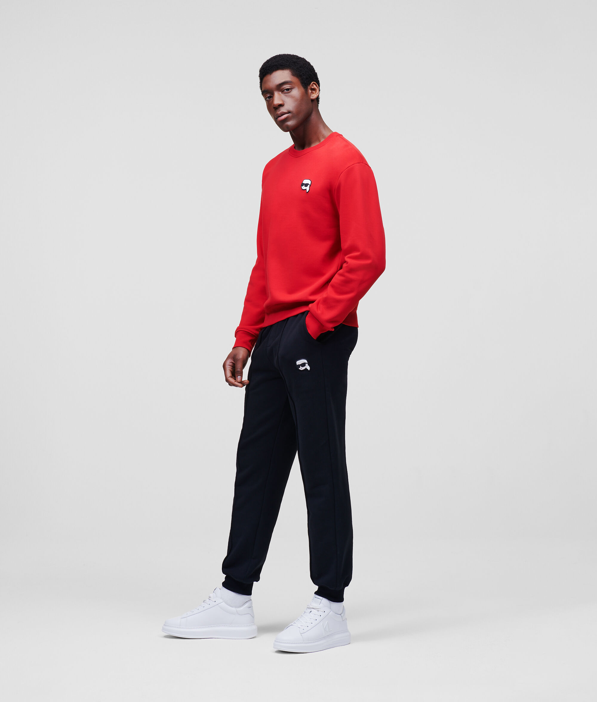 SWEAT-SHIRT AVEC EMPIÈCEMENT KARL IKONIK