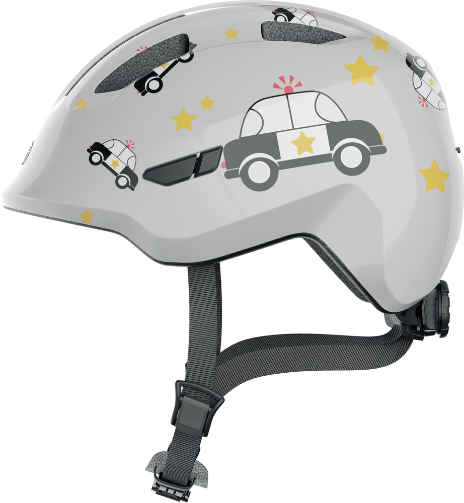 ABUS Smiley 3.0 cykelhjelm Grey Police