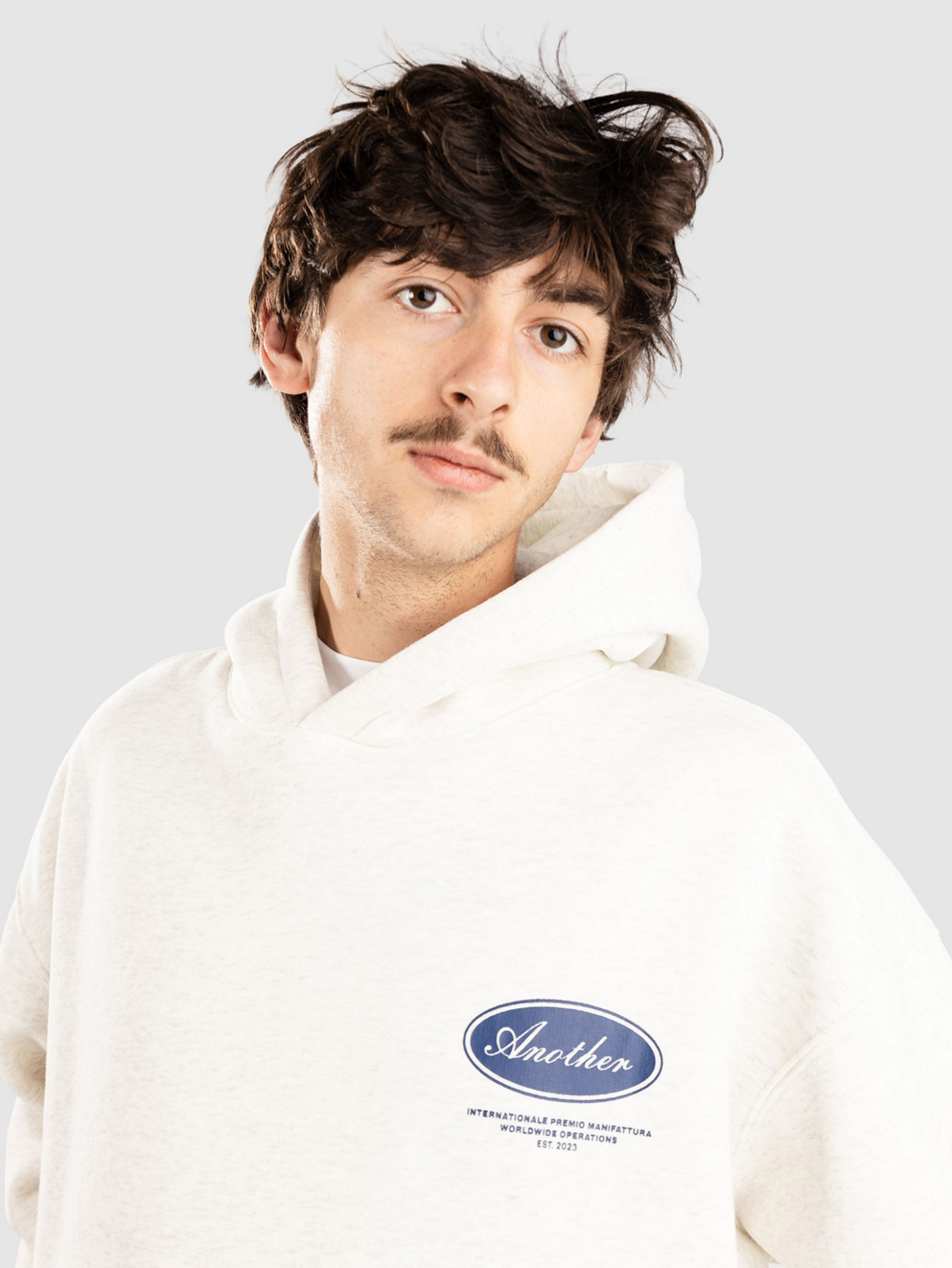 Another Cotton Lab Summer In Paradise Oversized Hoodie grey