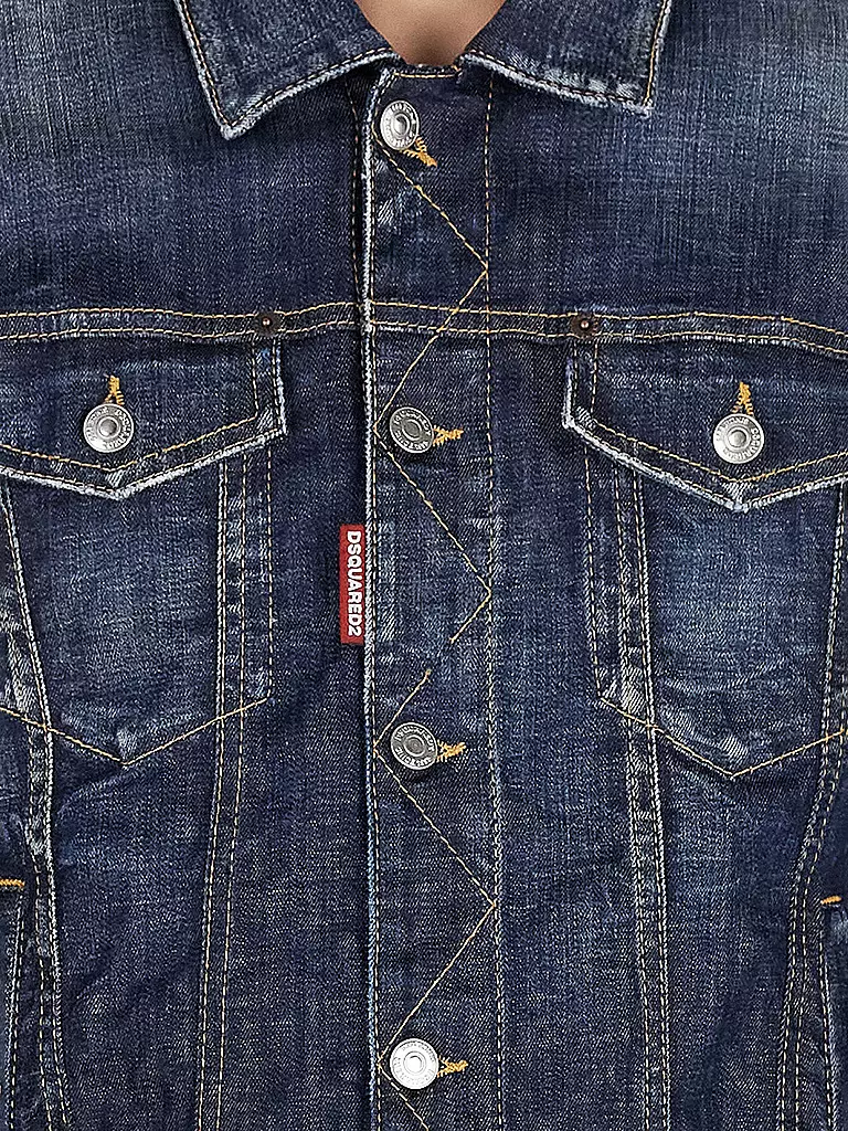 DSQUARED2 Jeansjacke blau
