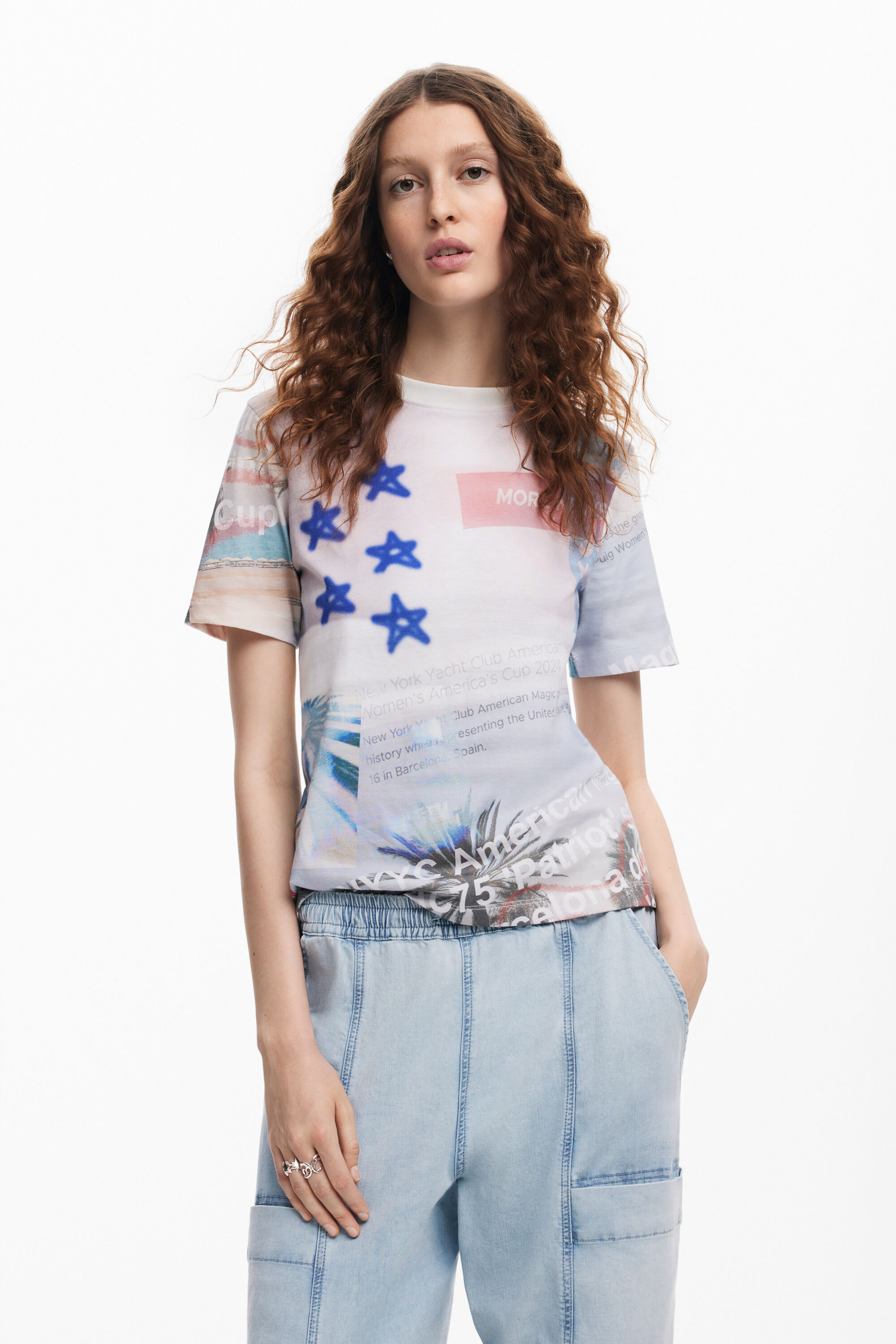Camiseta estampada American Magic