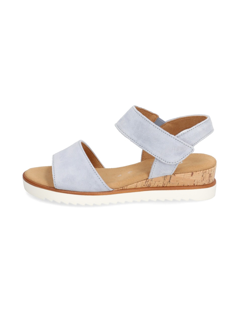 Veloursleder Sandale