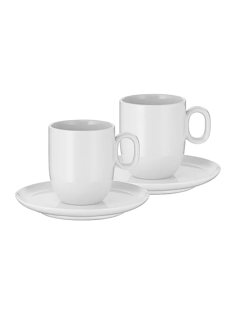 WMF Cafe Crematassen-Set 4tlg BARISTA  Weiss weiss