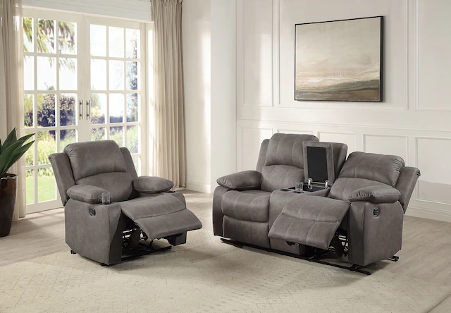 ATLANTIC home collection Relaxsessel »Cicero« mit Relaxfunktion, Federkern und Getränkehalter