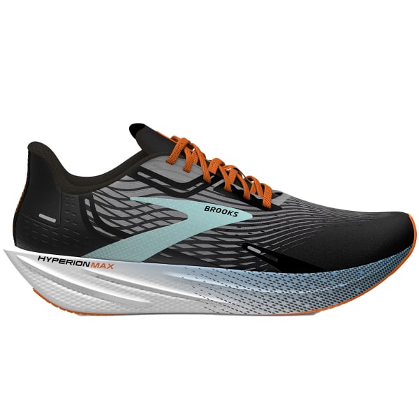 Chaussure running BROOKS HYPERION MAX BLACK/GREY/ORANGE CLOWN FISH