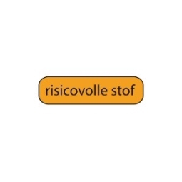 Blockland Strooketiket risicovolle stof 44 x 11mm 750 stuks 1