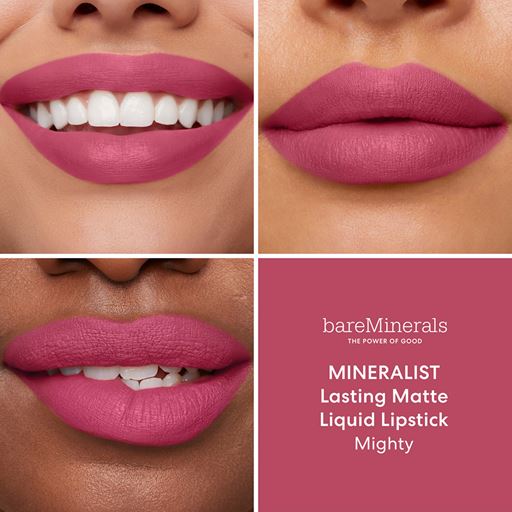 bareMinerals Mineralist Lasting Matte Liquid Læbestift, Mighty