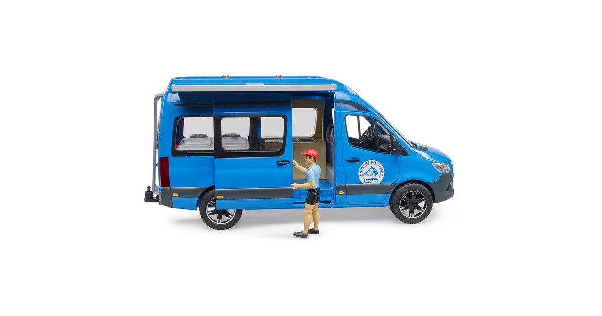 bruderMercedes-Benz Sprinter Camper met chauffeur Modelvoertuig  (02684)