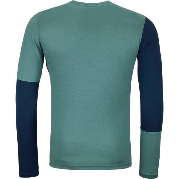 T-shirt thermique ORTOVOX 185 ROCK'N'WOOL LONG SLEEVE M ARCTIC GREY