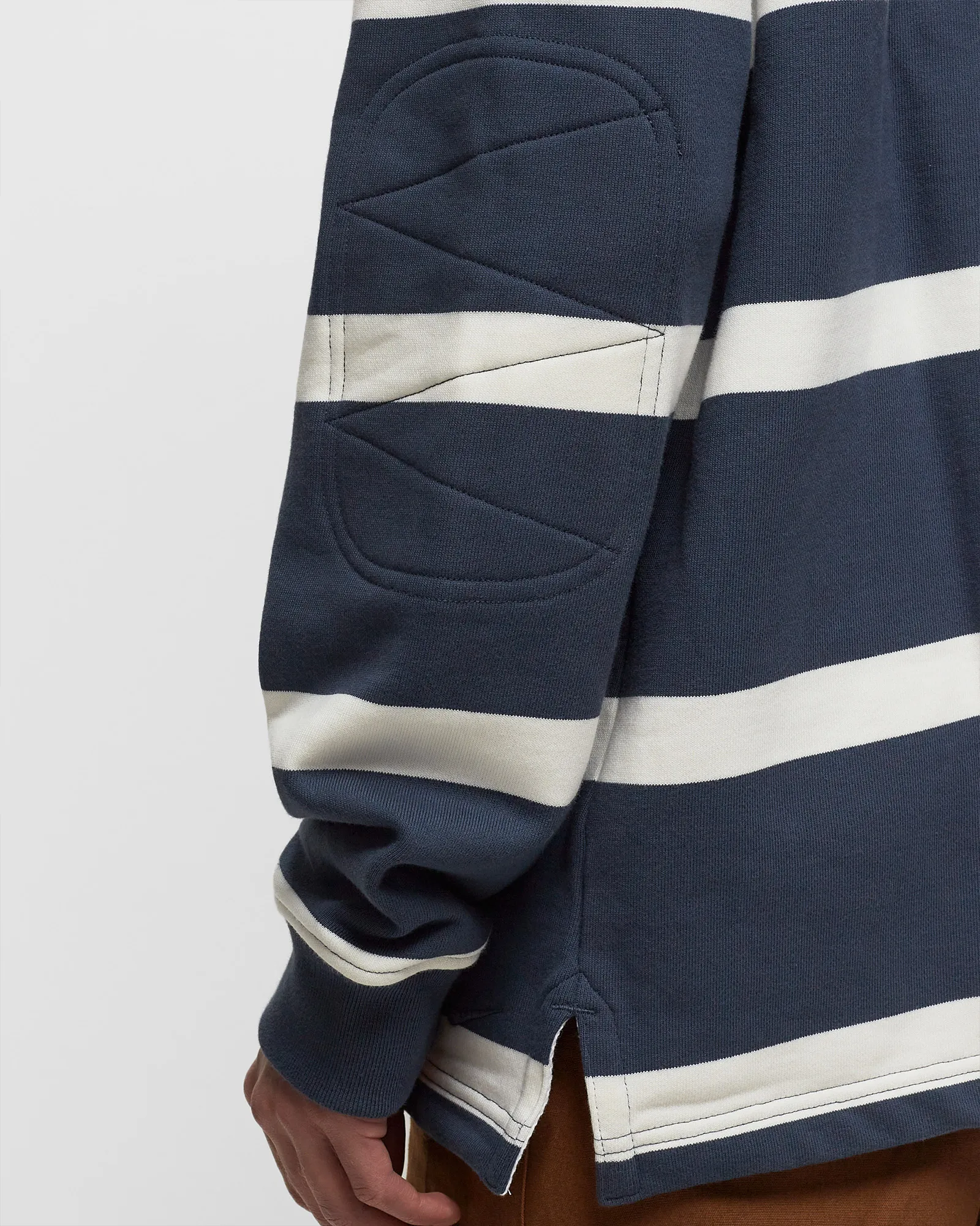 Nike Nike Life Striped Heavyweight Rugby Shirt