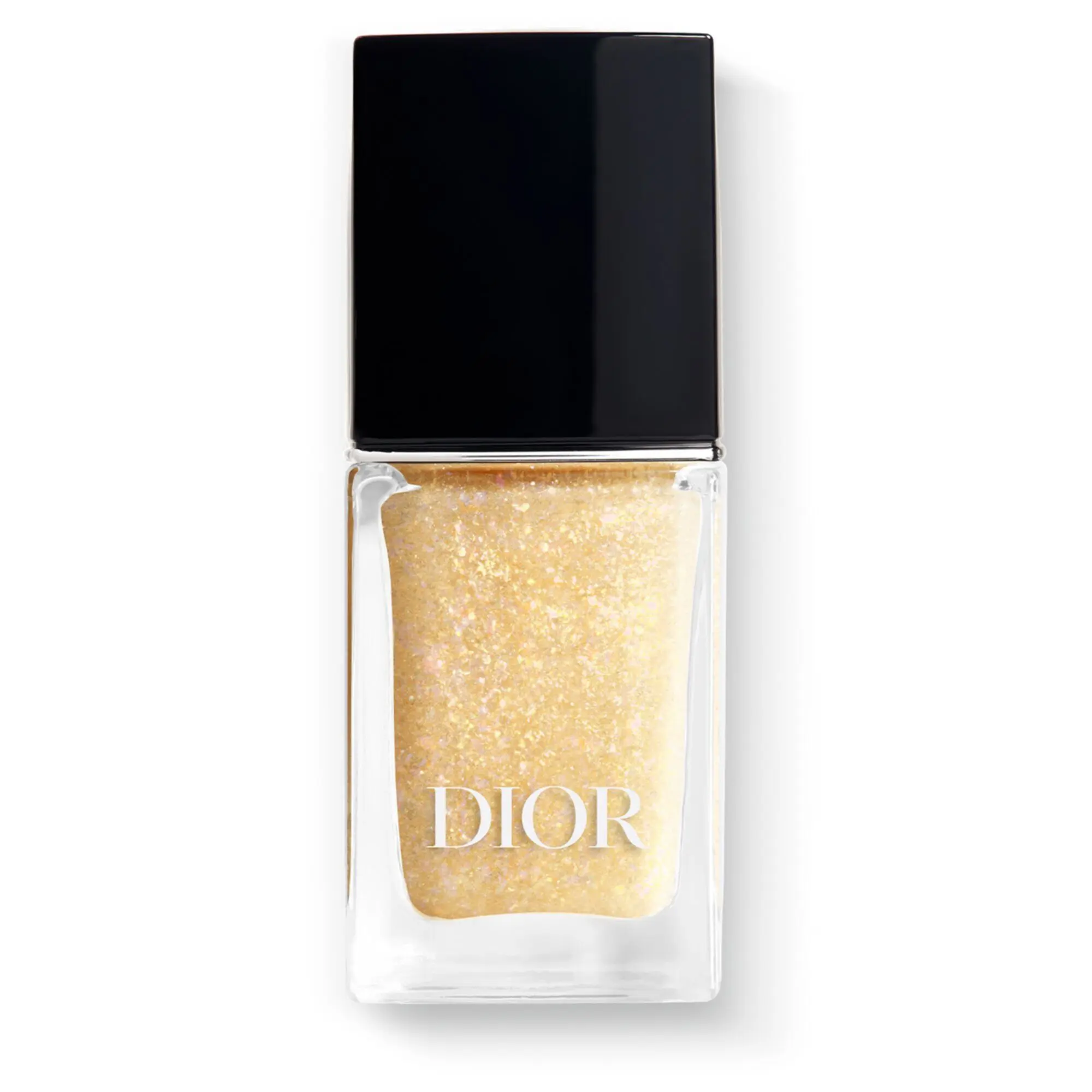 Dior - Dior Vernis - Édition Limitée Vernis à Ongles Top Coat Pailleté 218 Dorure - Base / Top Coat