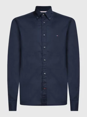 Camisa TH Flex de algodão popeline