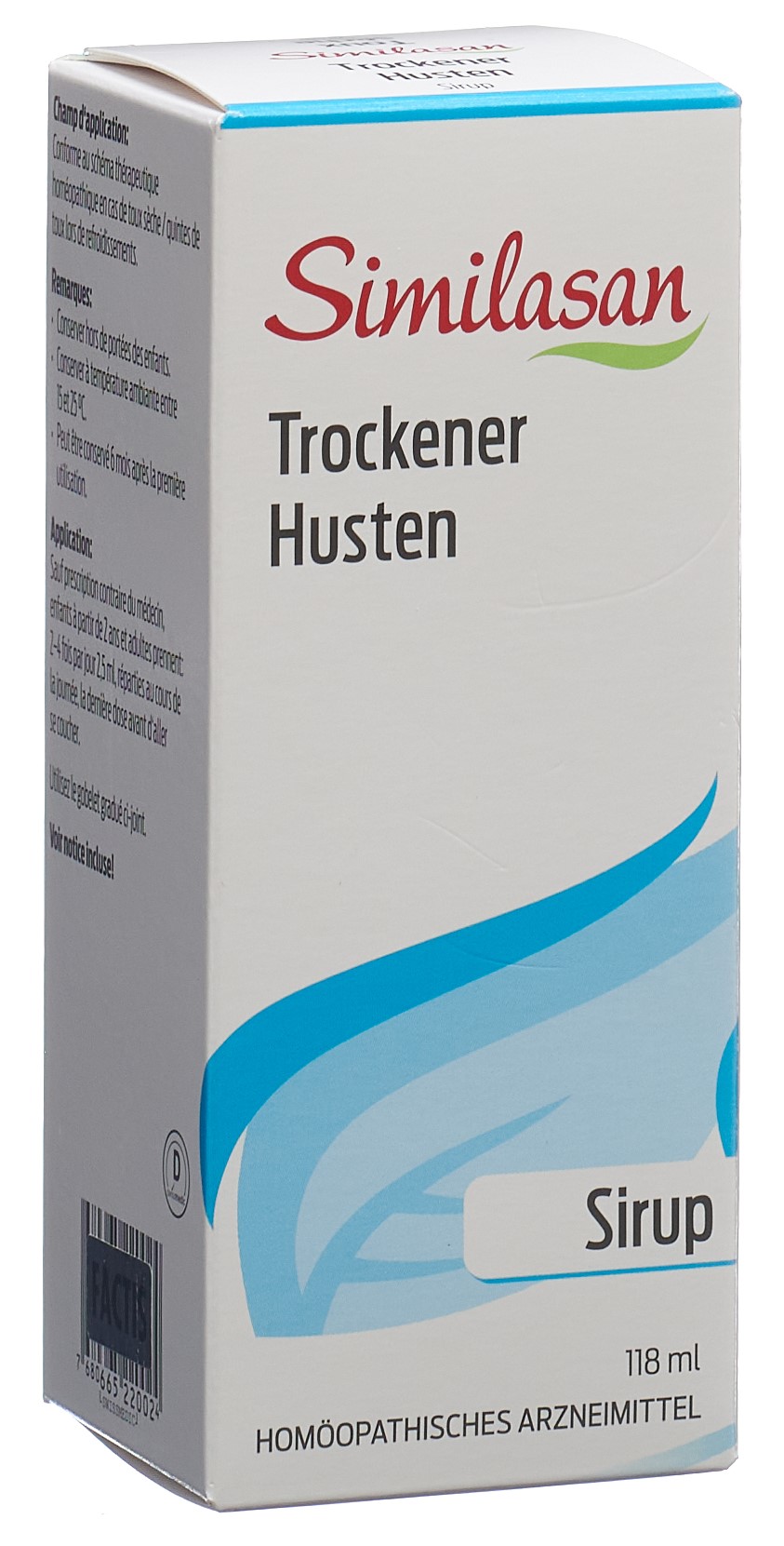 SIMILASAN Trockener Husten Sirup Fl 118 ml