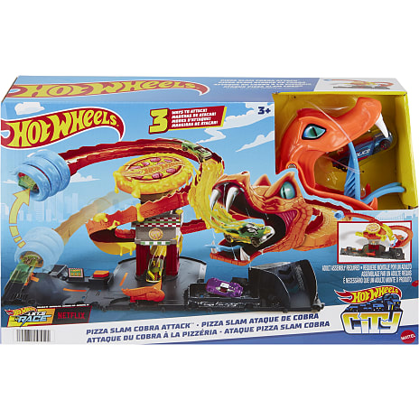 Hot Wheels Pizza Slam Cobra Attack legesæt