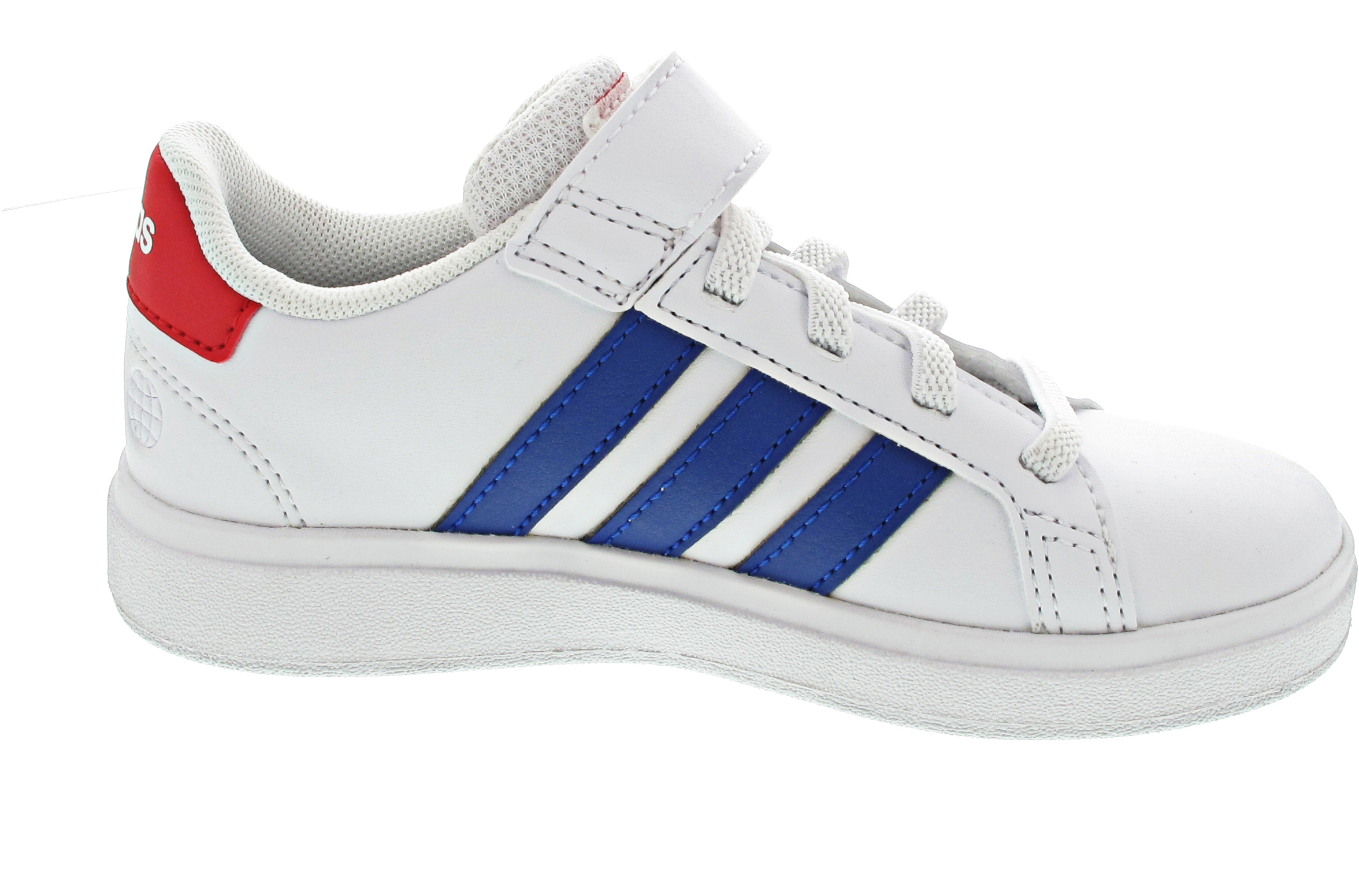 adidas Grand Court 2.0 EL K Sneaker Klett weiß