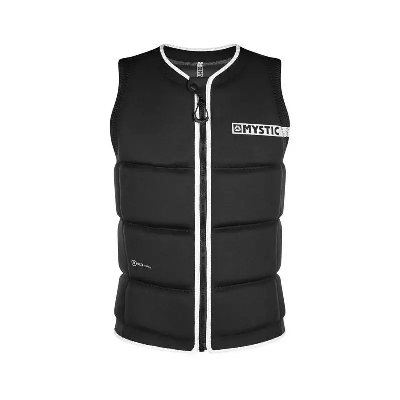 Gilet impact MYSTIC Brand Front Zip CE Black