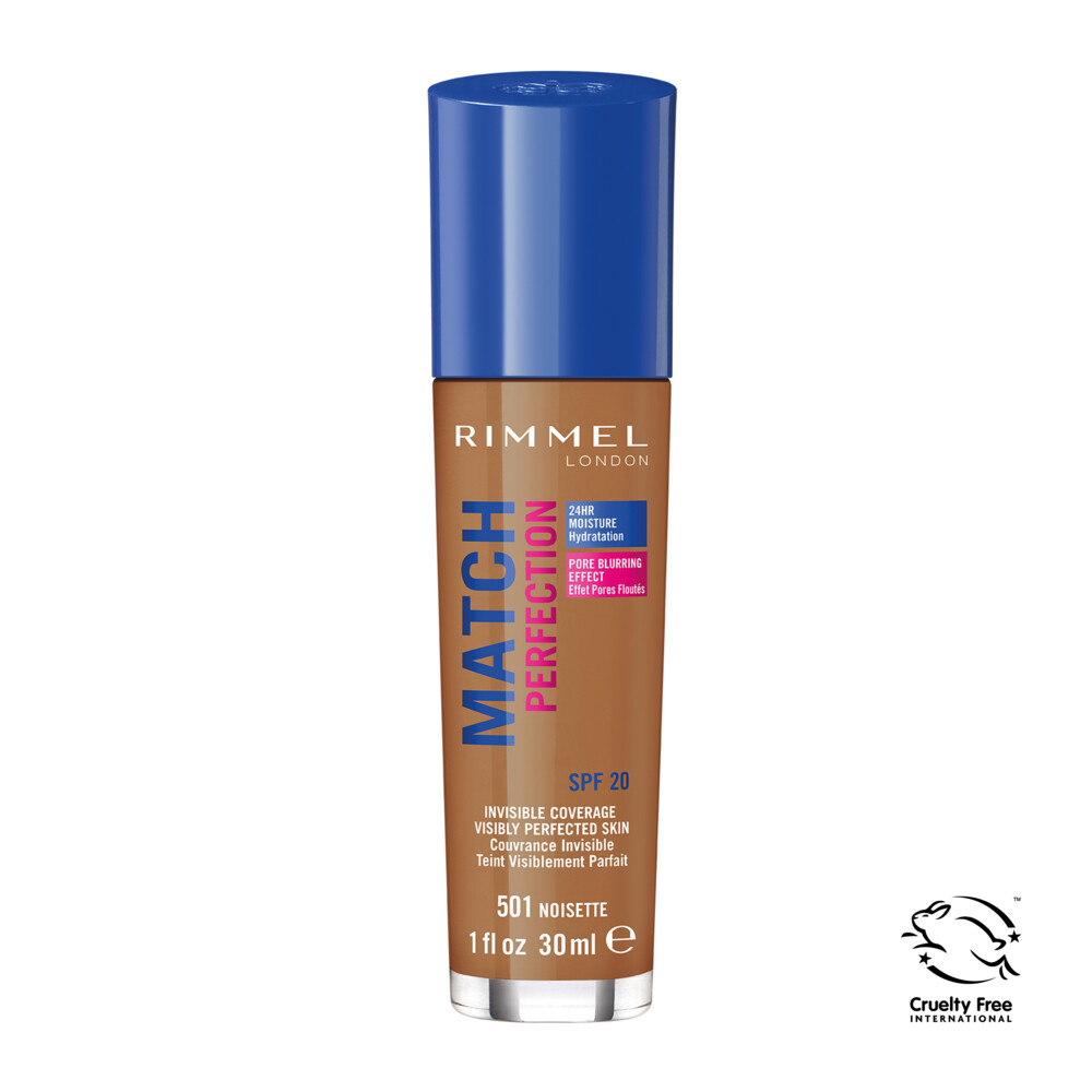 Rimmel Match Perfection Foundation Noisette 50130 ml