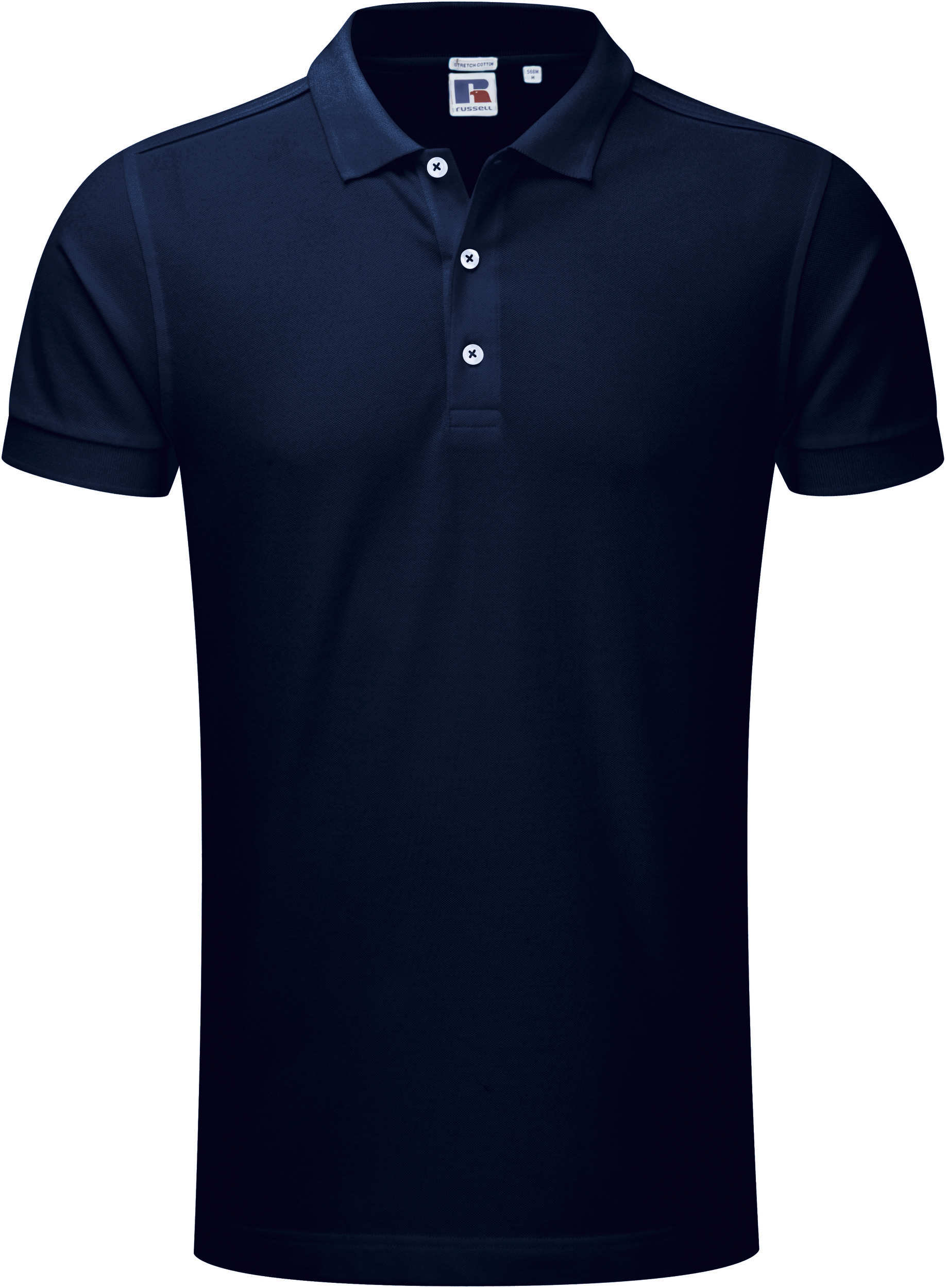 Russell RU566M - Polo Homme Confort Stretch Élégant Russell