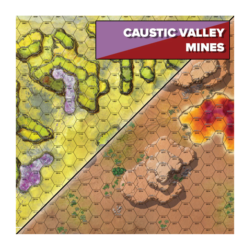 BattleTech Neoprene Battle Mat - Alien Worlds