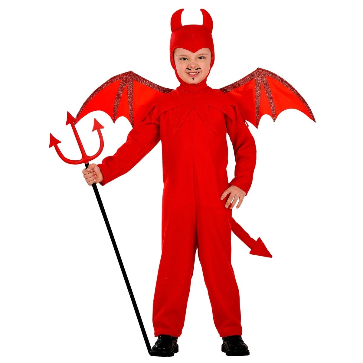 Halloween Kostuum Rood Kind Duivel 3 delig
