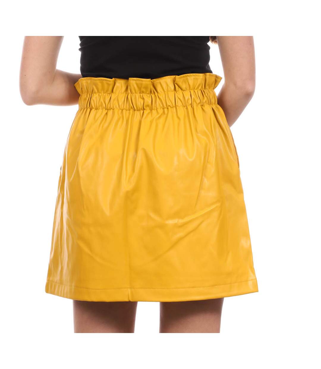 Jupe Similicuir Jaune Femme Teddy Smith Jez