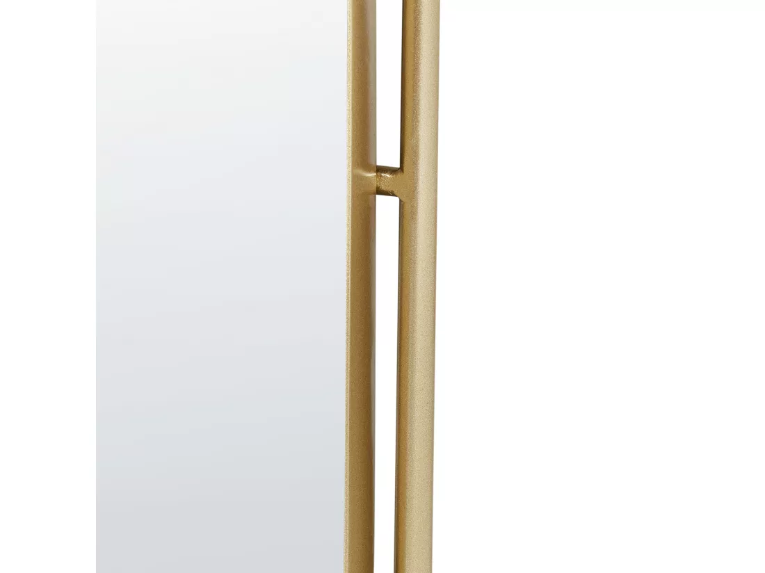 Miroir BRION 72 cm 80 cm Métal Doré