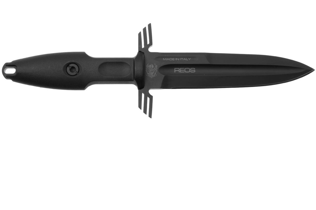 Extrema Ratio Ermes Operativo, Black 04.1000.0443/BLK/OP vaststaand mes