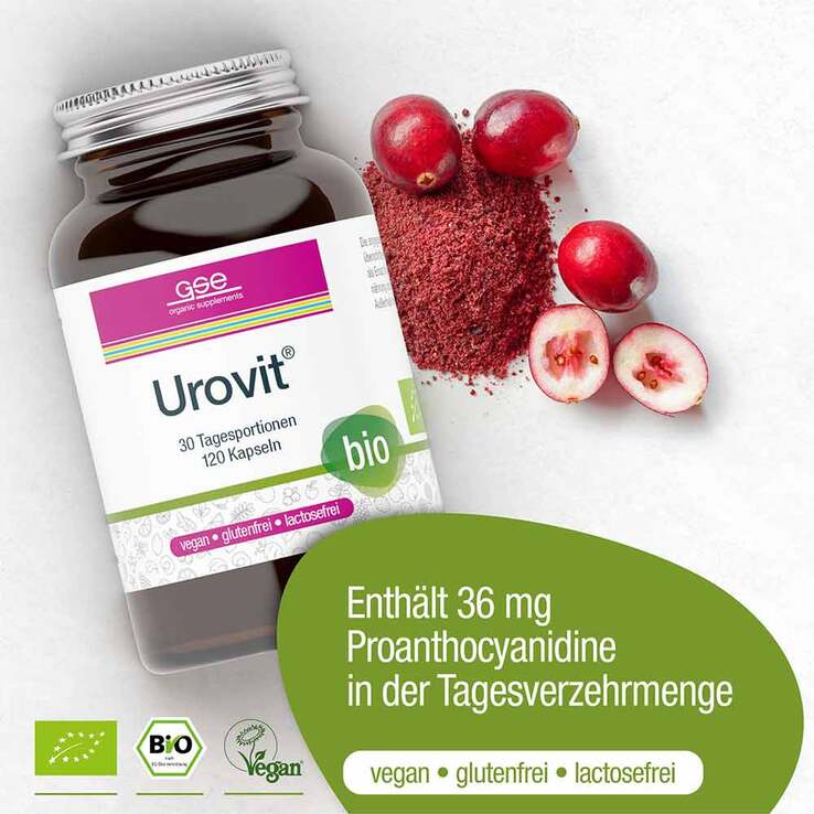 Urovit Kapseln Bio Kapseln, 120 St