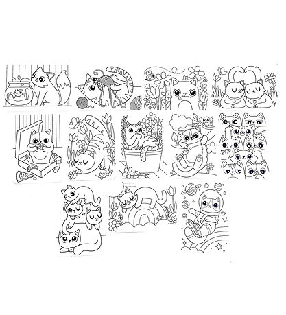 Ooly Maleark - Undercover Art - 12 Stk. - Smitten Kitten