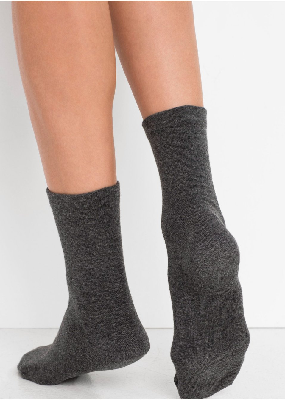 Lot de 4 paires de chaussettes sans pression avec coton