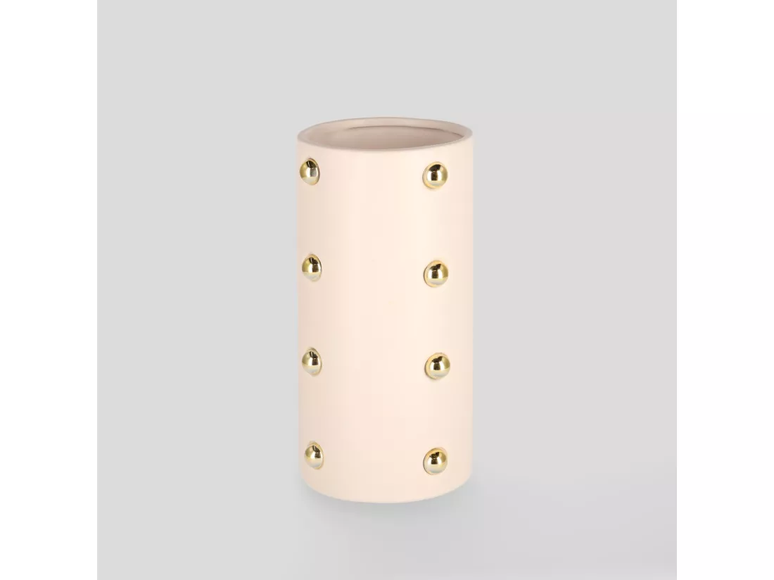 Vase Boka beige moyen 25 x 12.5