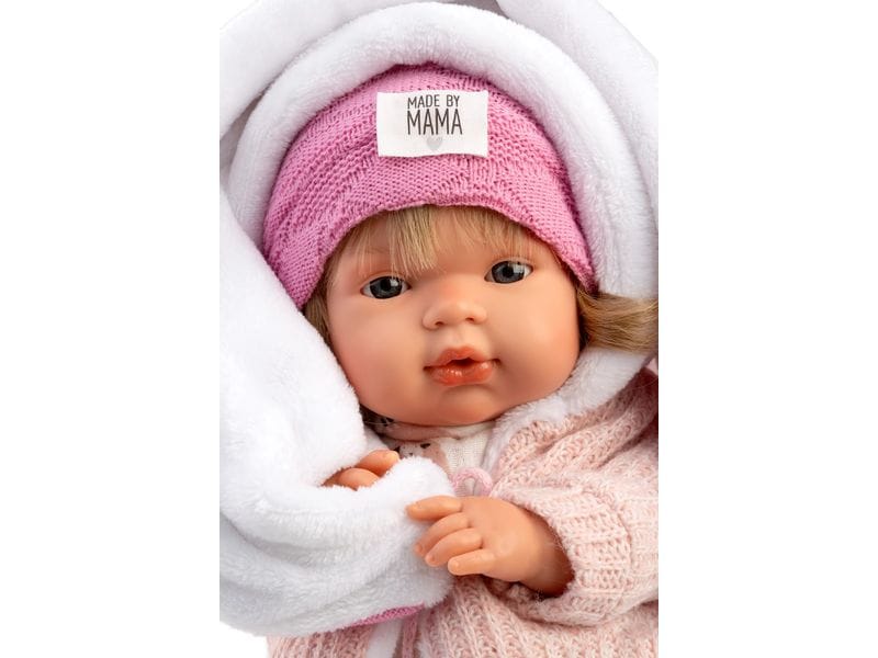 Llorens Babypuppe Lola 38 cm Grosse Anziehpuppe im trendigen Outfit