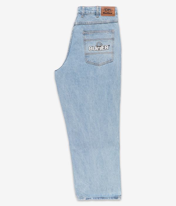 Butter Goods Lock Baggy Denim Jeans (light indigo)