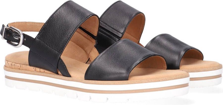 GABOR Dames 774.1 Maat: 39 Materiaal: Leer Kleur: Zwart