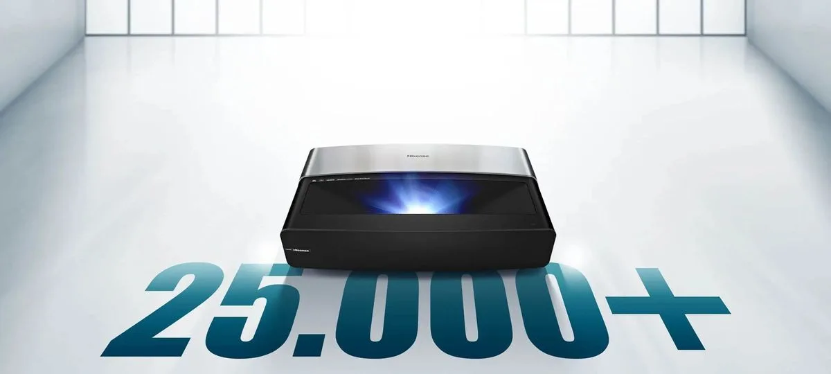 Hisense 100L5HD Laser TV Vidéoprojecteurs ultra courte focale