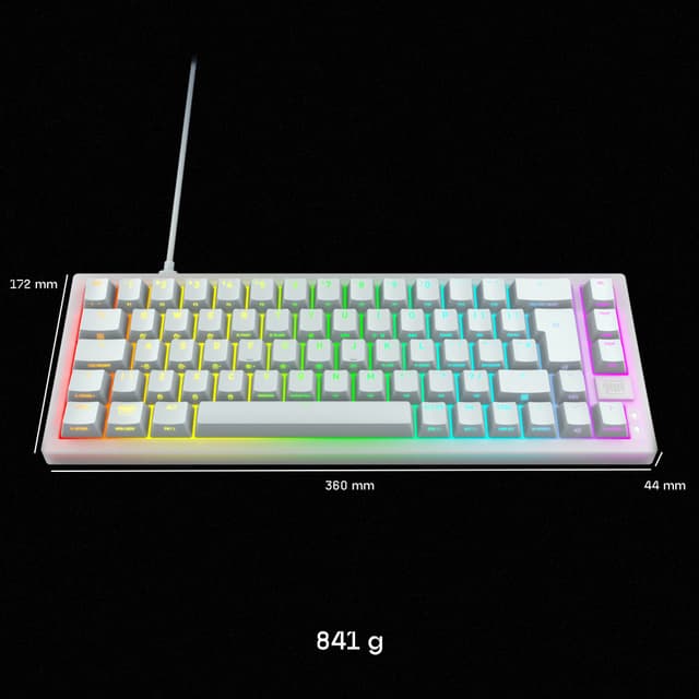 Cherry Xtrfy K5V2 gaming-keyboard (White)