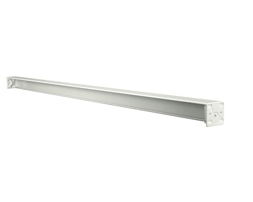 Lege cassette voor douchegordijn Kleine Wolke wit 134 cm