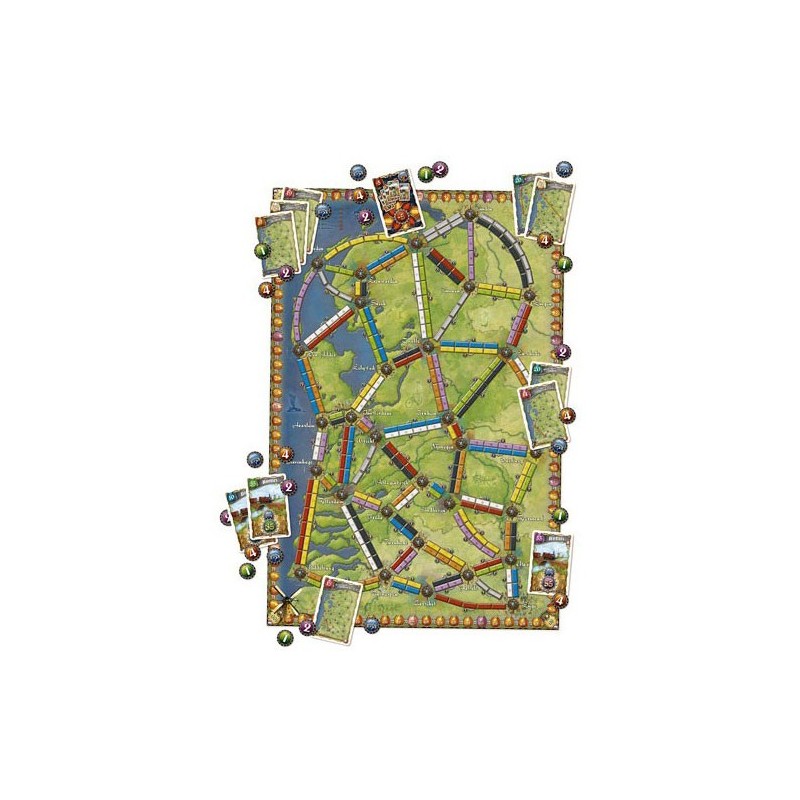 Les aventuriers du rail - Pays Bas